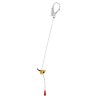 Petzl Adjustable Work Positioning Lanyard Single Leg 2 m Length Locking Carabiner L052DA00