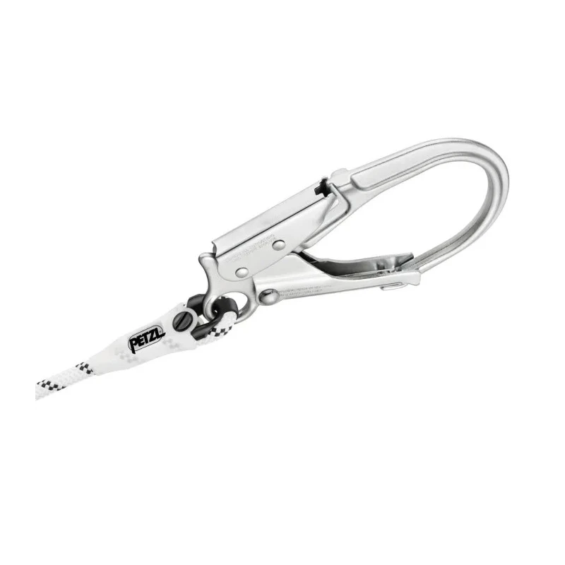 Petzl Adjustable Work Positioning Lanyard Single Leg 2 m Length Locking Carabiner L052DA00