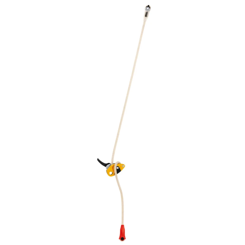 Petzl Adjustable Work Positioning Lanyard 2 m Polyester Rope Single Leg Locking Carabiner L052EA00