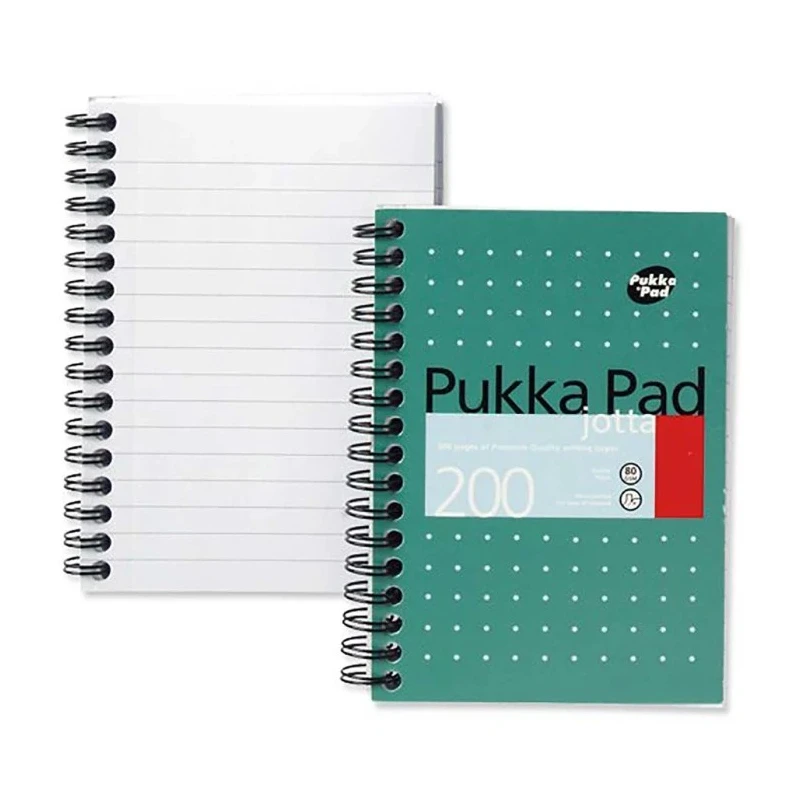 Pukka A6 Wirebound Notepad 200 Ruled Sheets JM036