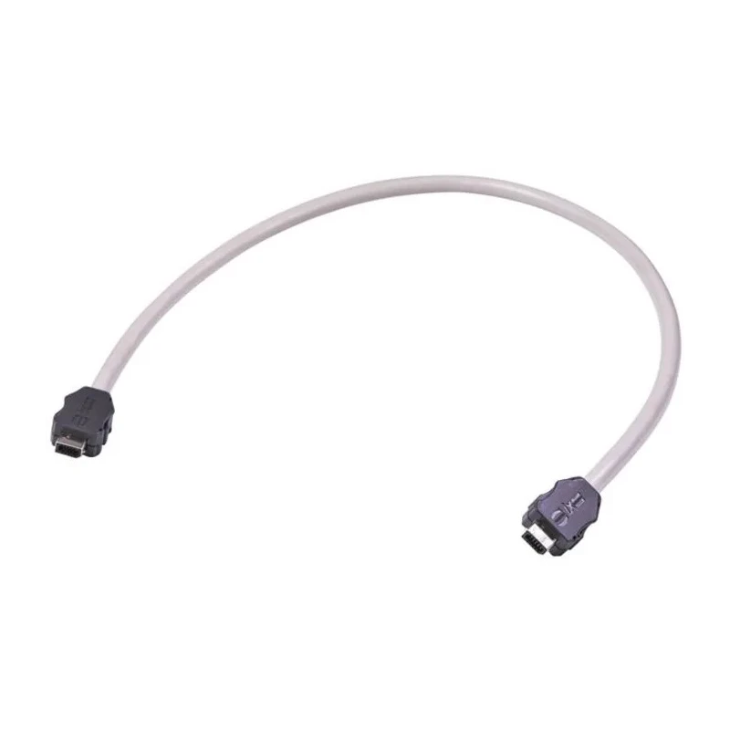 HARTING Grey Polyurethane Sheath Shielded Ethernet Cable 0.5 m, Ix Industrial to Male Male RJ RJ45