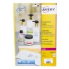 Avery Transparent Adhesive Multi Purpose Label Sheet 22mm x 12.7mm Pack of 1200 L7553-25