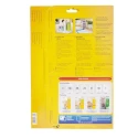 Avery Transparent Adhesive Multi Purpose Label Sheet 22mm x 12.7mm Pack of 1200 L7553-25