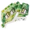 WAGO 280 Series Earth Terminal Block Yellow, Green 2.5mm² 4-Level Cage Clamp 280-637