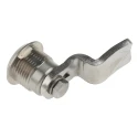 Euro-Locks a Lowe & Fletcher group Company Stainless Steel Square Lock, 32 mm Panel-to-Tongue Depth 20.2 x 20.2 mm 341-0270