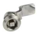 Euro-Locks a Lowe & Fletcher group Company Stainless Steel Square Lock, 32 mm Panel-to-Tongue Depth 20.2 x 20.2 mm 341-0270