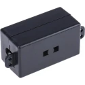 RS PRO 2 Port Punch Down UTP Wiring Box Cat5e, 25mm x 25mm x 45mm, RoHS Compliant Cat5e Cable Connector Cat5e