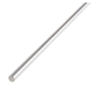Ewellix Makers in Motion 400 mm Long Steel Closed Bush Shaft, 6 mm Shaft Diameter, Hardness 64 HRC, h6 LJM6X400ECCS2