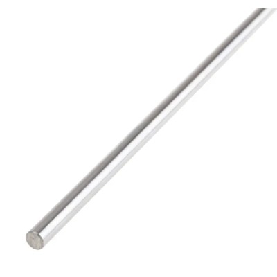 Ewellix Makers in Motion 400 mm Long Steel Closed Bush Shaft, 6 mm Shaft Diameter, Hardness 64 HRC, h6 LJM6X400ECCS2