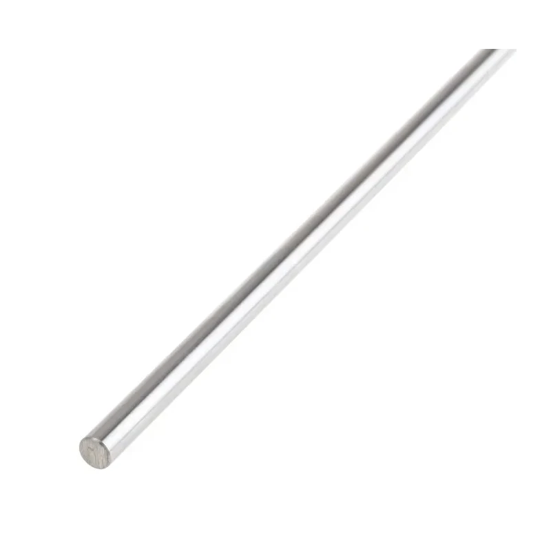 Ewellix Makers in Motion 400 mm Long Steel Closed Bush Shaft, 6 mm Shaft Diameter, Hardness 64 HRC, h6 LJM6X400ECCS2