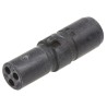 ITT Cannon Circular Connector Miniature Cable Plug 3 Contacts Male IP67 Bayonet 1200V Mini Sure-Seal Series 120-8552-101