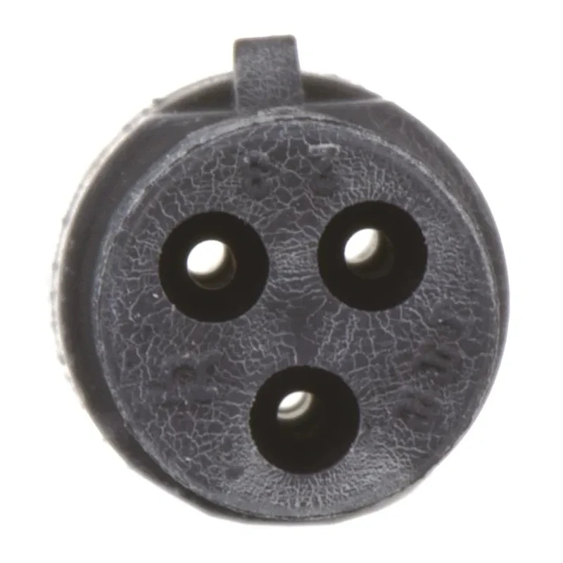 ITT Cannon Circular Connector Miniature Cable Plug 3 Contacts Male IP67 Bayonet 1200V Mini Sure-Seal Series 120-8552-101