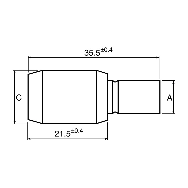 ITT Cannon Circular Connector Miniature 4 Contacts Socket Male/Female IP67 Mini Sure-Seal Series 