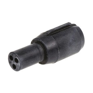 ITT Cannon Mini Sure-Seal Series Miniature Circular Connector 3 Contacts Socket Female Cable IP67 1200V 8A 120-8551-101
