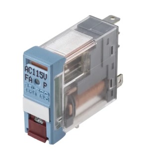Releco PCB Power Relay with 115V AC Coil, 10A Switching Current, Silver Alloy SPDT Contacts C10-A10X / AC 115 V