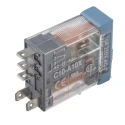Releco PCB Power Relay with 115V AC Coil, 10A Switching Current, Silver Alloy SPDT Contacts C10-A10X / AC 115 V