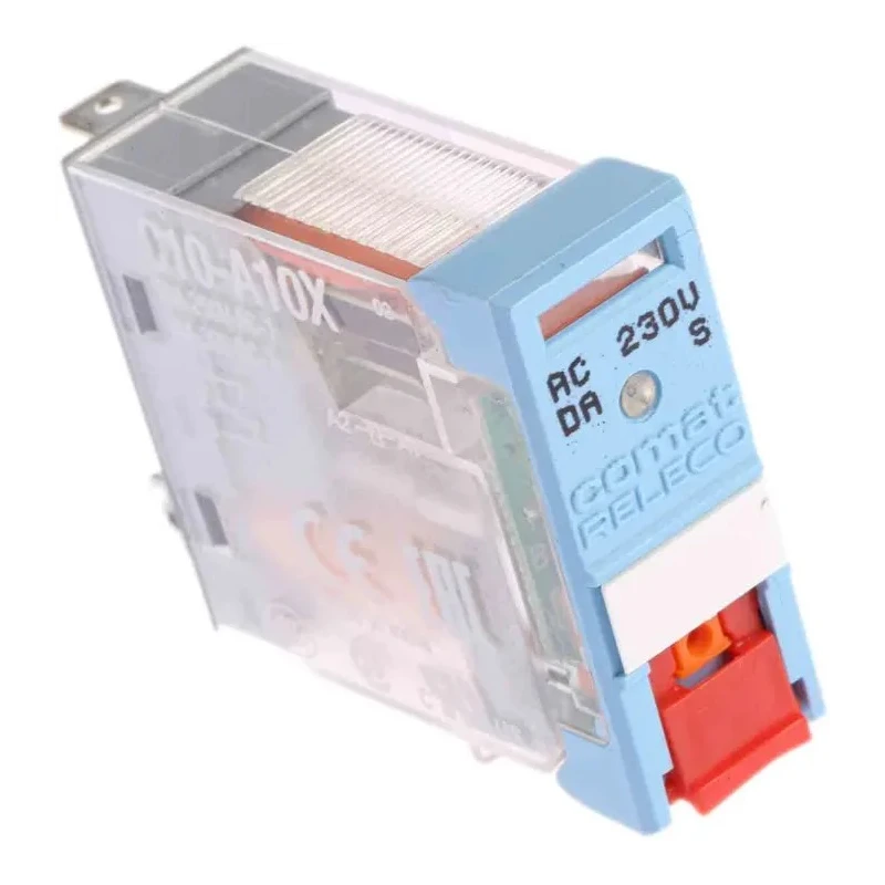 Releco PCB Power Relay with 230V AC Coil, 10A Switching Current, SPDT Contact Configuration C10-A10X / AC 230 V