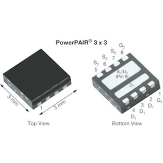 Vishay Siliconix Dual TrenchFET 2 N-Channel Power MOSFET 30 A 30 V Enhancement 8-Pin PowerPAIR 3x3 SiZ350DT-T1-GE3