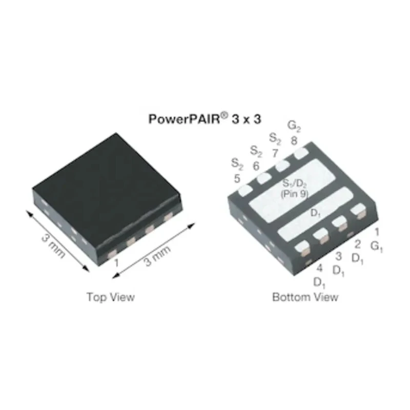 Vishay Siliconix Dual TrenchFET 2 N-Channel Power MOSFET 30 A 30 V Enhancement 8-Pin PowerPAIR 3x3 SiZ350DT-T1-GE3