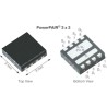 Vishay Siliconix Dual TrenchFET 2 N-Channel Power MOSFET 30 A 30 V Enhancement 8-Pin PowerPAIR 3x3 SiZ350DT-T1-GE3