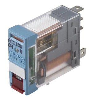 Releco Power Relay PCB Mount SPDT, 115V AC Coil Voltage, 6A Switching Current, Gold Plated Contact C10-T13 X / AC 115 V