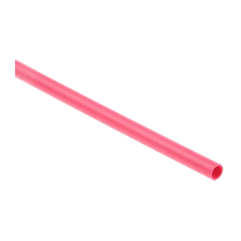 TE Connectivity Heat Shrink Tubing Red 1.6 mm Sleeve Diameter x 1.2 m Length 2:1 Shrink Ratio, RNF-100-1/16-2-STK