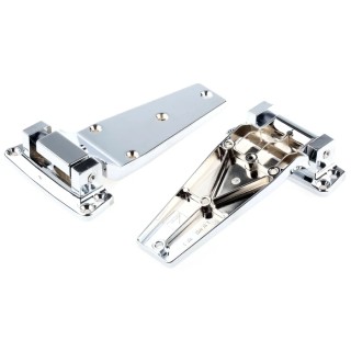 Steinbach & Vollman Zinc Tee Hinge with Fixed Pin Screw Fixing, 127mm x 213mm x 10.5mm 3.51.0153.1