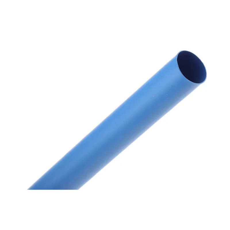 TE Connectivity Heat Shrink Tubing Blue 9.5 mm Sleeve Diameter x 1.2 m Length 2:1 Shrink Ratio RNF-100-3/8-6-STK