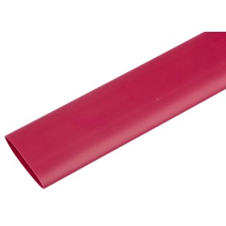 TE Connectivity Heat Shrink Tubing Red 25.4 mm Sleeve Diameter 1.2m Length 2:1 Ratio RNF-100-1-2-STK