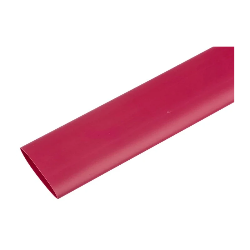 TE Connectivity Heat Shrink Tubing Red 25.4 mm Sleeve Diameter 1.2m Length 2:1 Ratio RNF-100-1-2-STK