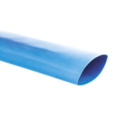 TE Connectivity Heat Shrink Tubing Blue 19 mm Diameter x 1.2 m Length 2:1 Shrink Ratio RNF-100-3/4-6-STK