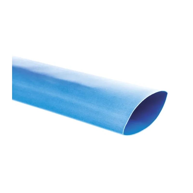 TE Connectivity Heat Shrink Tubing Blue 19 mm Diameter x 1.2 m Length 2:1 Shrink Ratio RNF-100-3/4-6-STK