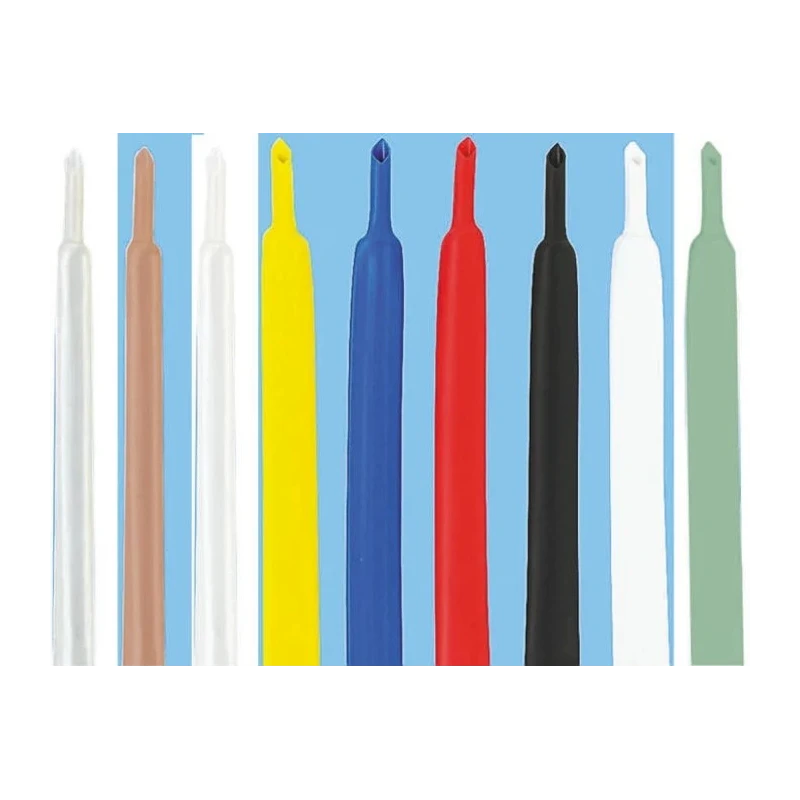 TE Connectivity Heat Shrink Tubing Blue 12.7 mm Sleeve Diameter 1.2 m Length 2:1 Ratio RNF-100-1/2-6-STK