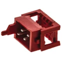 TE Connectivity 4-Way IDC Connector Male for Cable, 2 Row, 230V AC, 1.5A, Micro-MaTch Series 7-215083-4
