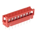 TE Connectivity 16-Way IDC Connector Male for Cable, 2 Row 8-215570-6