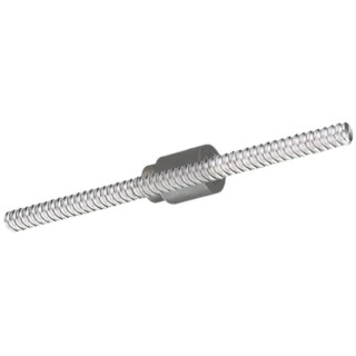 Ewellix Makers in Motion Precision Rolled Shaft, 6 mm Diameter, 1050 mm Length, Lead Size 2 mm VH 6X2 R 1000 G9 PACKED