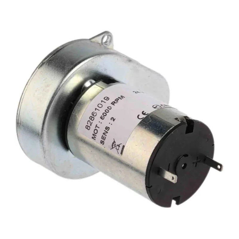 Crouzet Brushed Geared DC Geared Motor 3 W Power, 24V DC Supply, 50 Ncm Torque, 54 RPM, 4 mm Shaft Diameter Model 82861019
