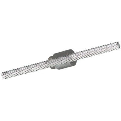 Ewellix Makers in Motion Precision Rolled Shaft, 16 mm Diameter, 1050 mm Length, Lead Size 5mm VH 16X5 R 1000 G9 PACKED