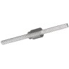 Ewellix Makers in Motion Precision Rolled Shaft, 16 mm Diameter, 1050 mm Length, Lead Size 5mm VH 16X5 R 1000 G9 PACKED