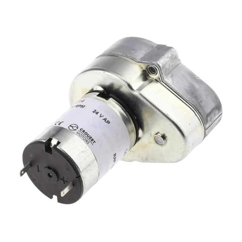 Crouzet Brushed Geared DC Geared Motor 24V dc 3 W Power, 2 Nm Torque, 13rpm Speed, 6 mm Shaft Diameter 82869014