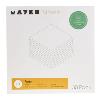 Mayku Sheets 200 x 200 mm Forming Bed Polyethylene Terephthalate-G (PETG) Material MFA180100AA