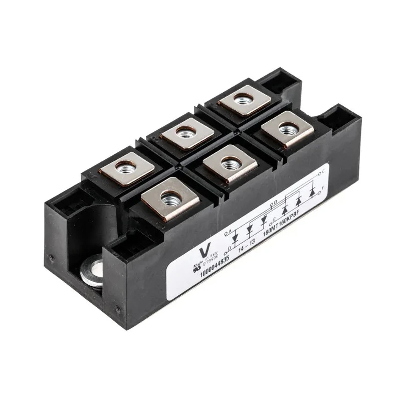 Vishay Bridge Rectifier Module 1600 V 1.5 kA 6-Pin Panel Mount INT-A-PAK VS-160MT160KPBF