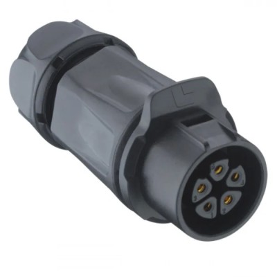 Lumberg Industrial Circular Connector Cable Socket 2 Contacts 20A IP67 Polymer Housing 500V 0262 02