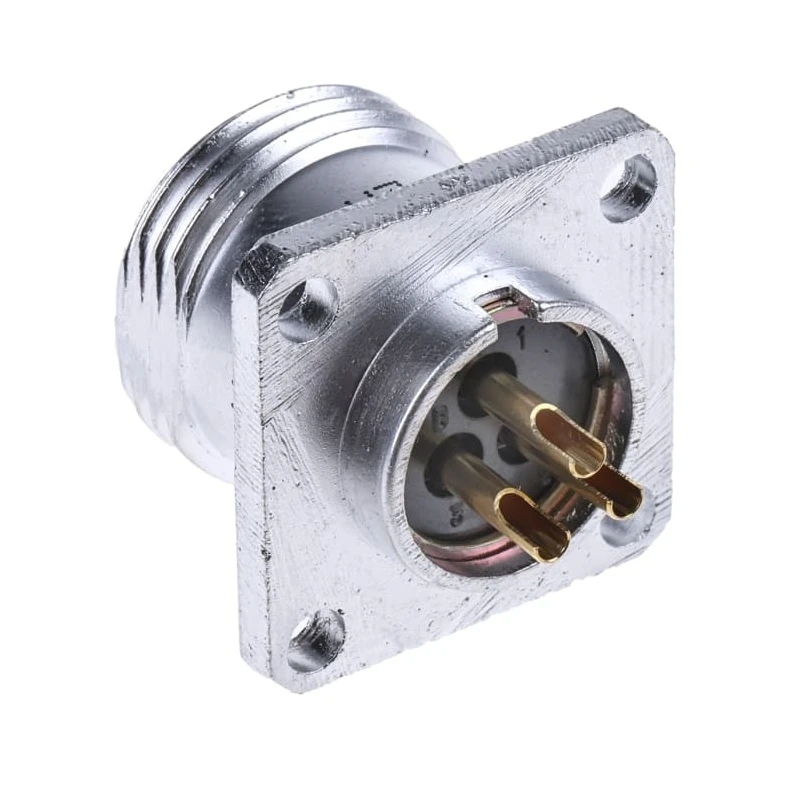 Amphenol Socapex Circular Connector 3 Contacts Panel Mount Plug Male IP67 280V 10A Solder Termination SL EM 13 U