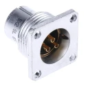 Amphenol Socapex Circular Connector Panel Mount Socket Female 3 Contacts 10A 280V Aluminium Housing IP67 SL61 SL EF 13 U