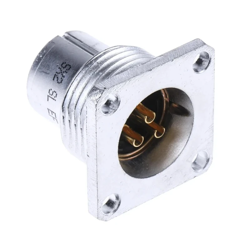 Amphenol Socapex Circular Connector Panel Mount Socket Female 3 Contacts 10A 280V Aluminium Housing IP67 SL61 SL EF 13 U
