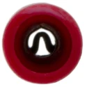 RS PRO Insulated Butt Splice Connector, Tin-Plated Brass, Red, 16 AWG, 24.6mm Length 178-7228