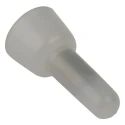 RS PRO Closed End Splice Connector, Natural Nylon Insulation, Tin Plated Copper, Insulated 16 AWG 178-7233