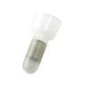 RS PRO Insulated Closed End Splice Connector Natural Nylon Tin Plated Copper 14 AWG 21mm 178-7235
