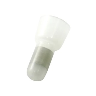 RS PRO Insulated Closed End Splice Connector Natural Nylon 10 AWG 25.5mm Length 0.7mm Thickness 178-7236